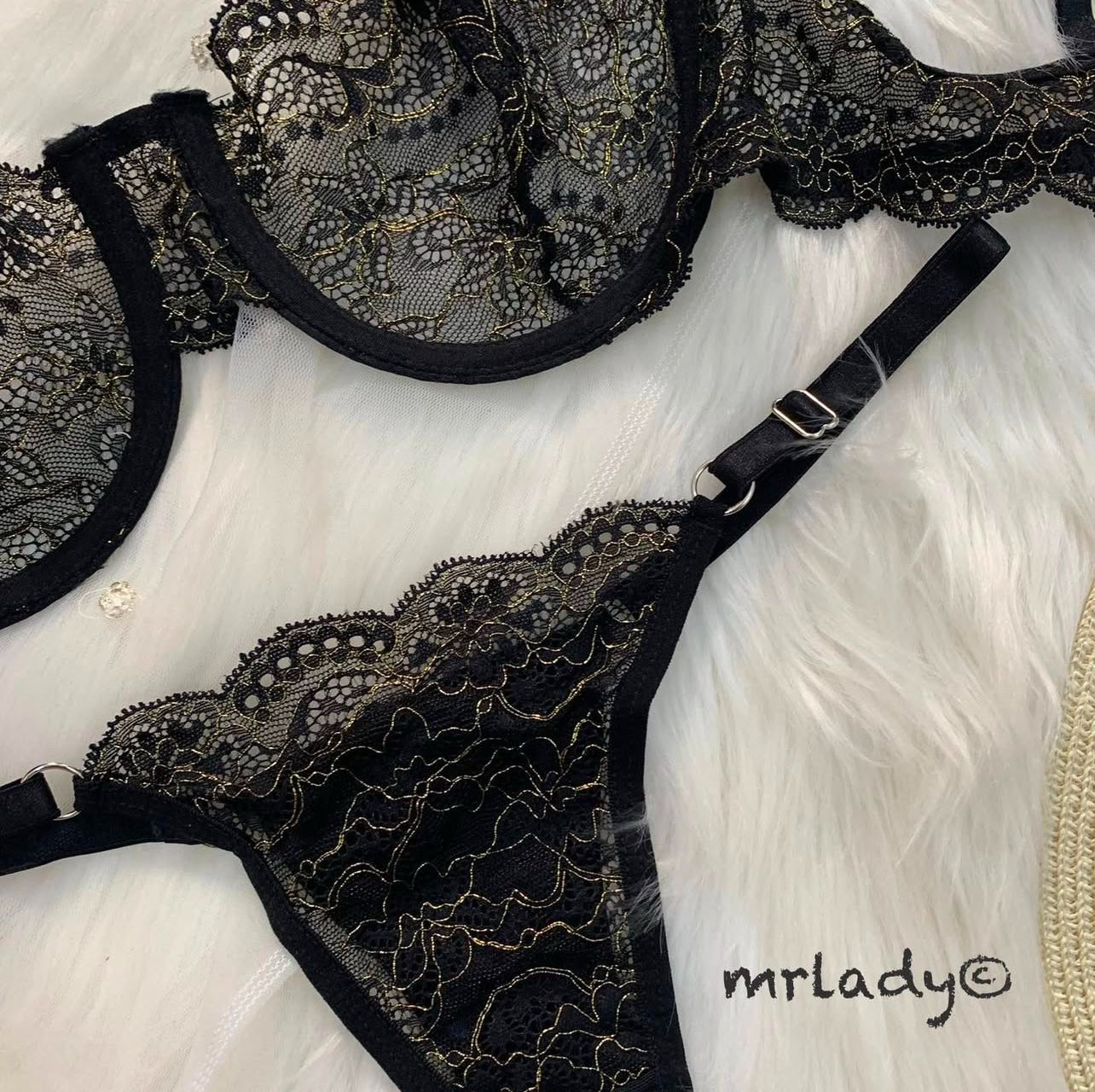 OZARK TURKISH SOFT NET BRA SET V7
