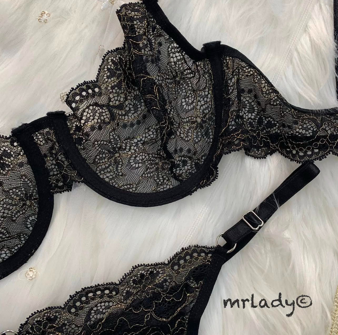 OZARK TURKISH SOFT NET BRA SET V7