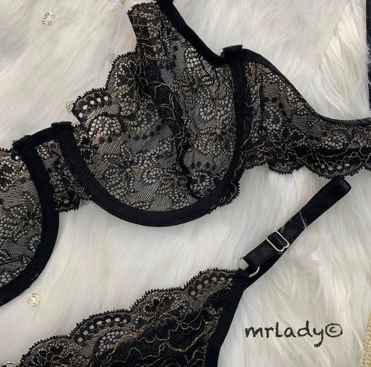 OZARK TURKISH SOFT NET BRA SET V7