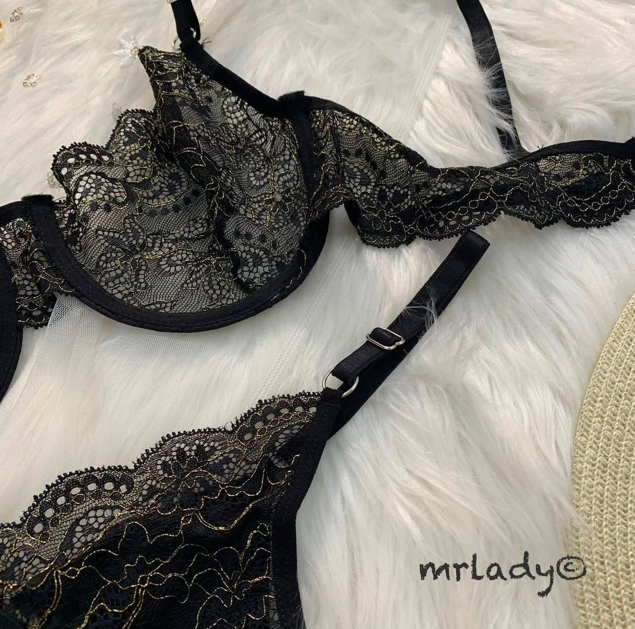 OZARK TURKISH SOFT NET BRA SET V7