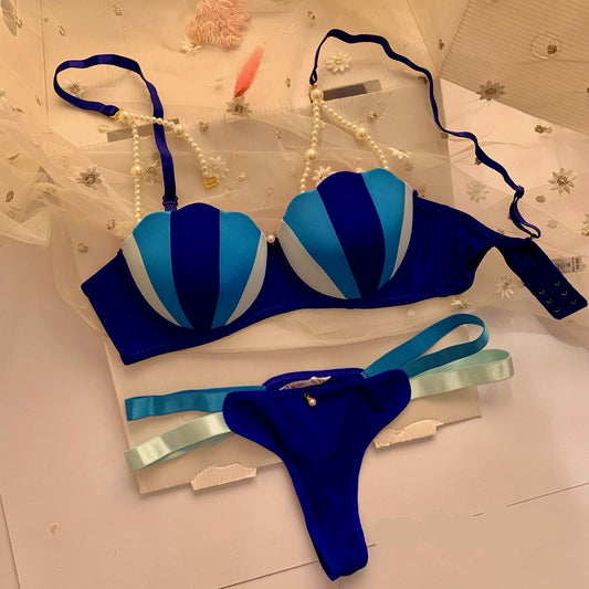 RAINBOW PEARL BRA SET