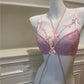 FANCY FLORAL GUL BRA SET