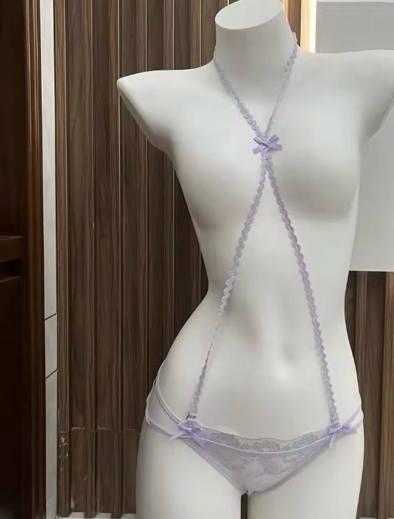 FANCY FLORAL GUL BRA SET