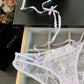 FANCY FLORAL GUL BRA SET