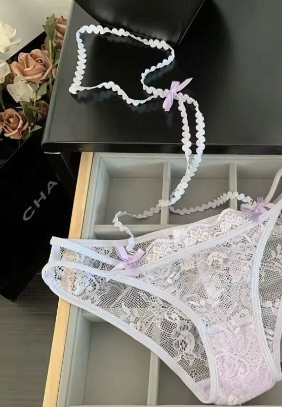 FANCY FLORAL GUL BRA SET