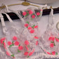 TURKISH FLOWER SOFT NET BRA SET