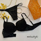 TURKISH THIN PAD SHIMMER BRA SET