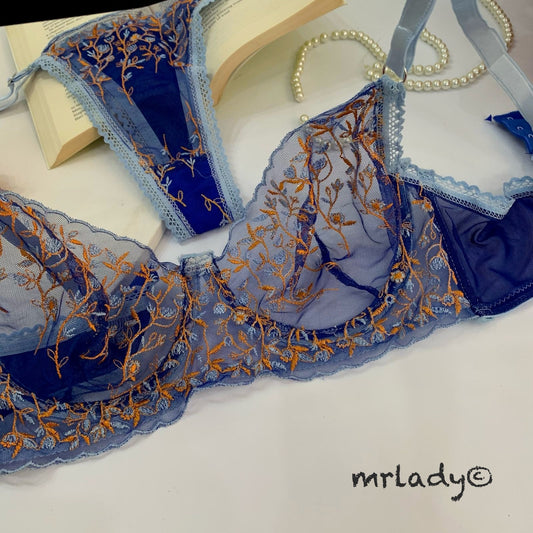 TURKISH ROYAL SOFT NET BRA SET