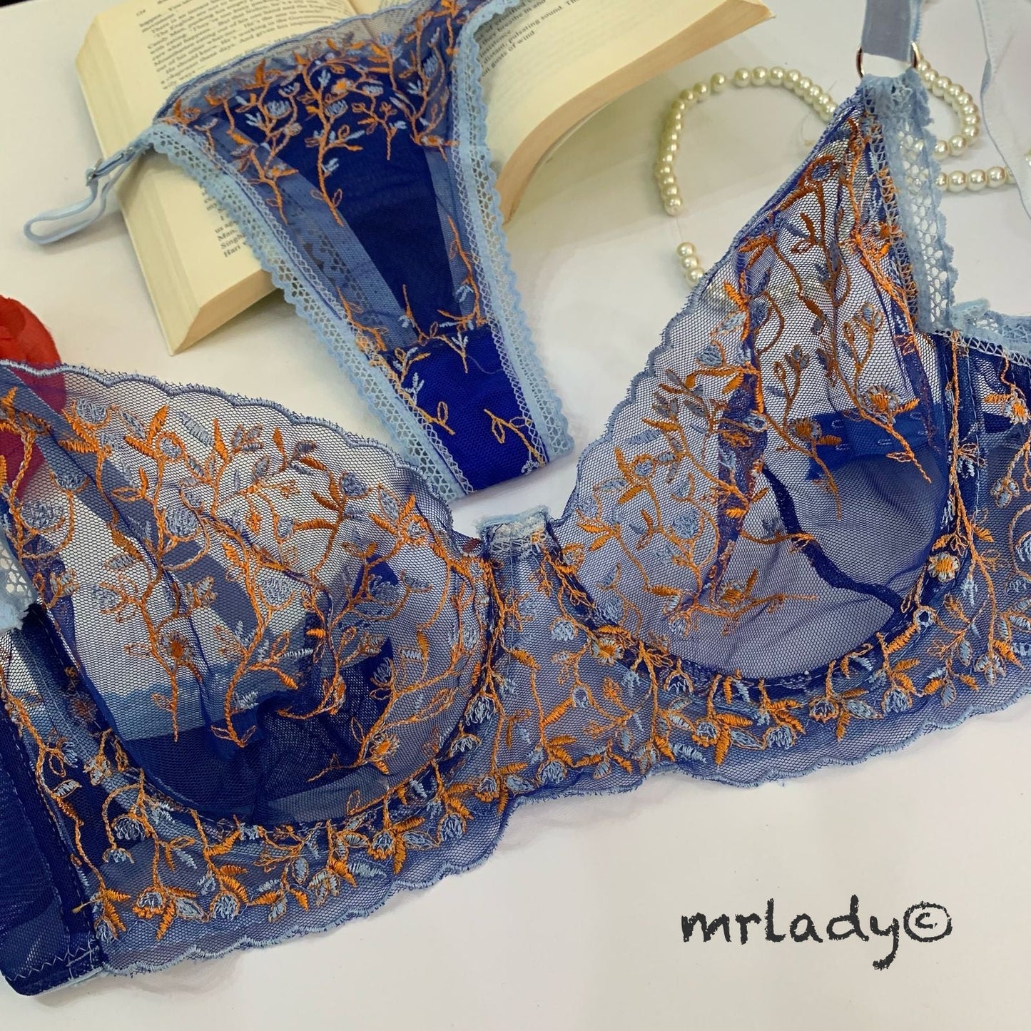TURKISH ROYAL SOFT NET BRA SET