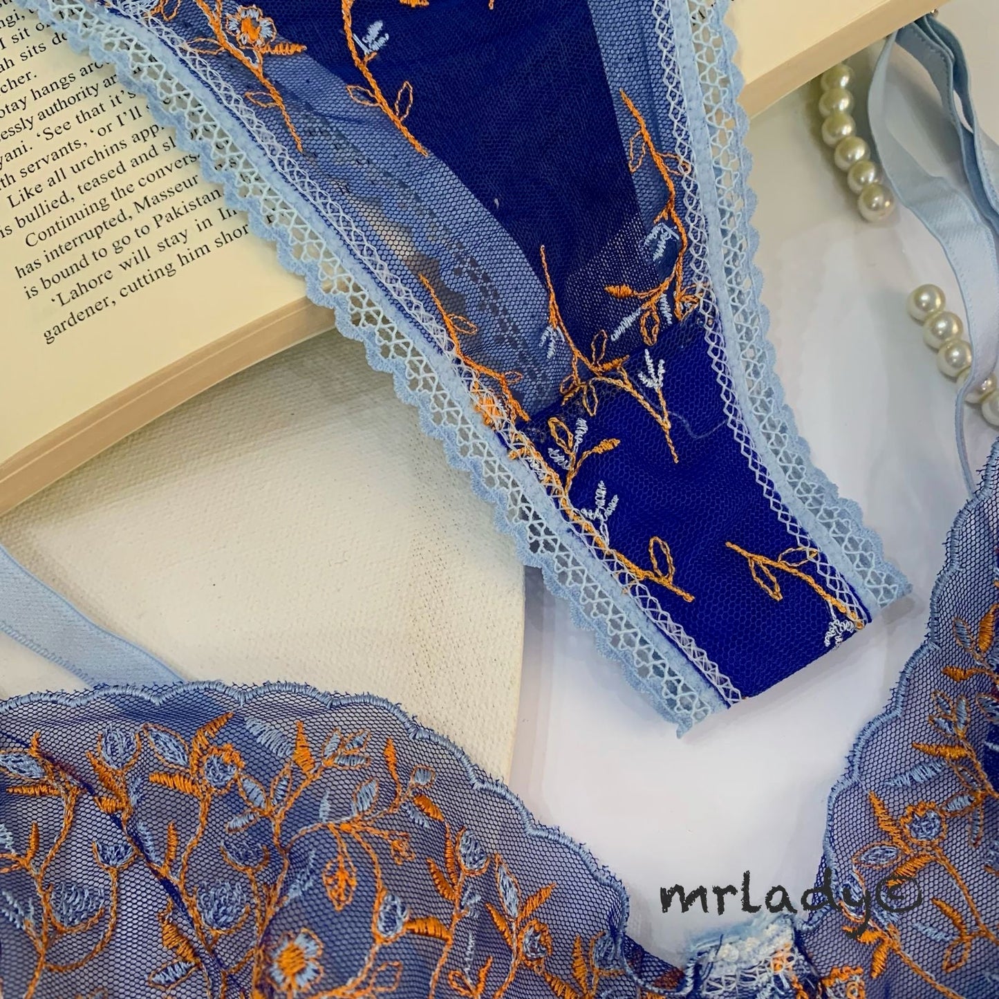 TURKISH ROYAL SOFT NET BRA SET