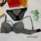 SHIMMER THIN PAD BRA SET