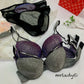 SHIMMER THIN PAD BRA SET
