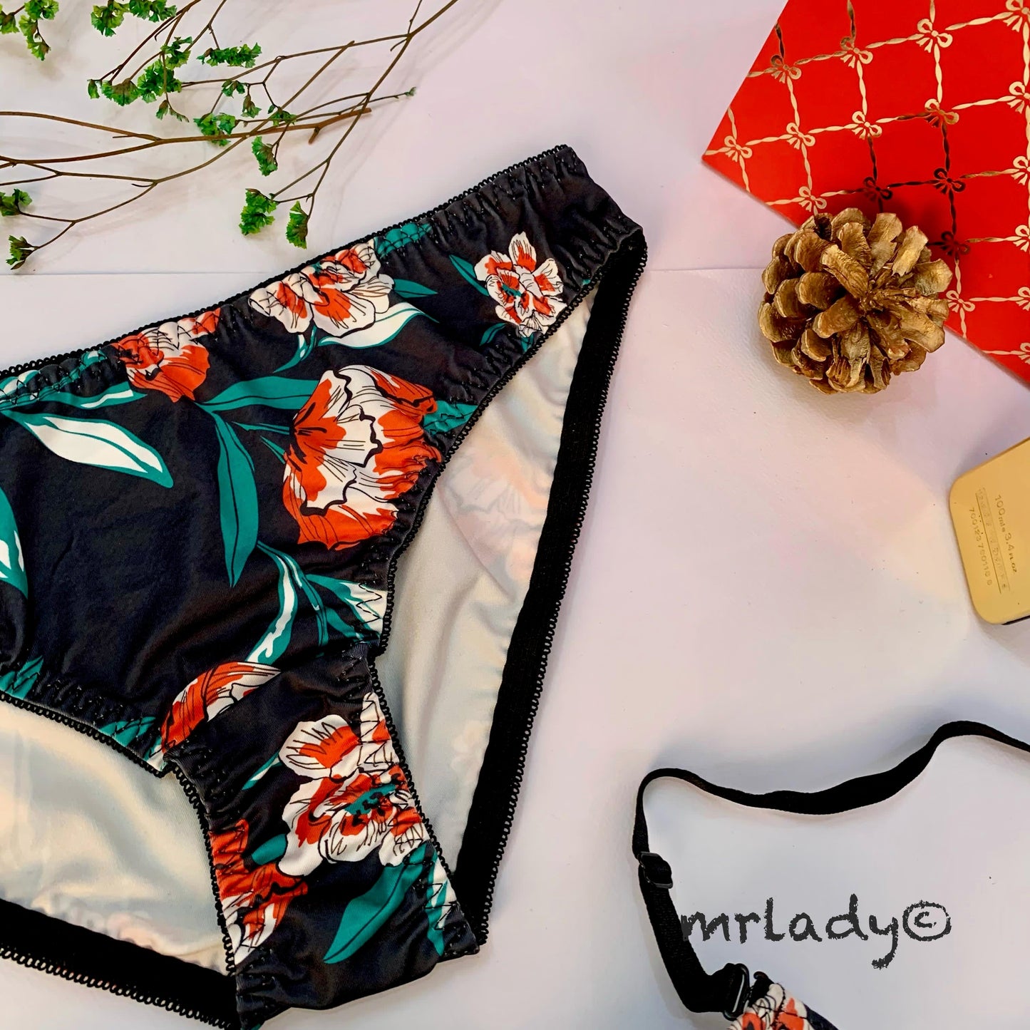 SPRING THIN PAD BRA SET