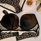 MINI HEARTS THIN PAD BRA SET