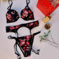 3 PART THIN PAD BRA SET