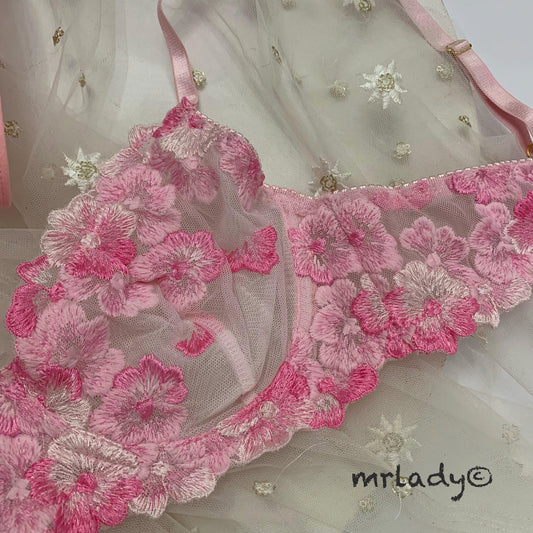PETAL SOFT NET BRA SET V1