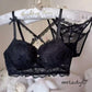 FRONT CROSS STRING BRA SET