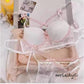 FRONT CROSS STRING BRA SET