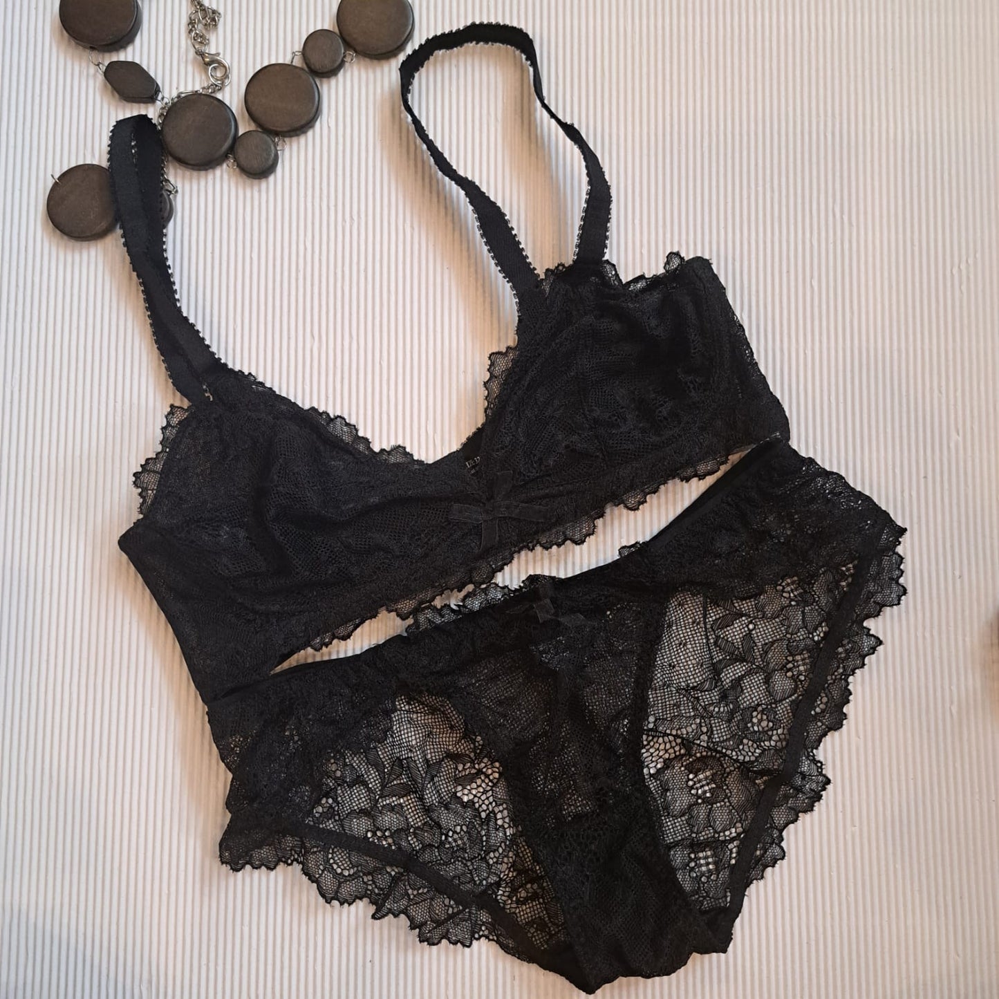 SOFT NET BRA SET