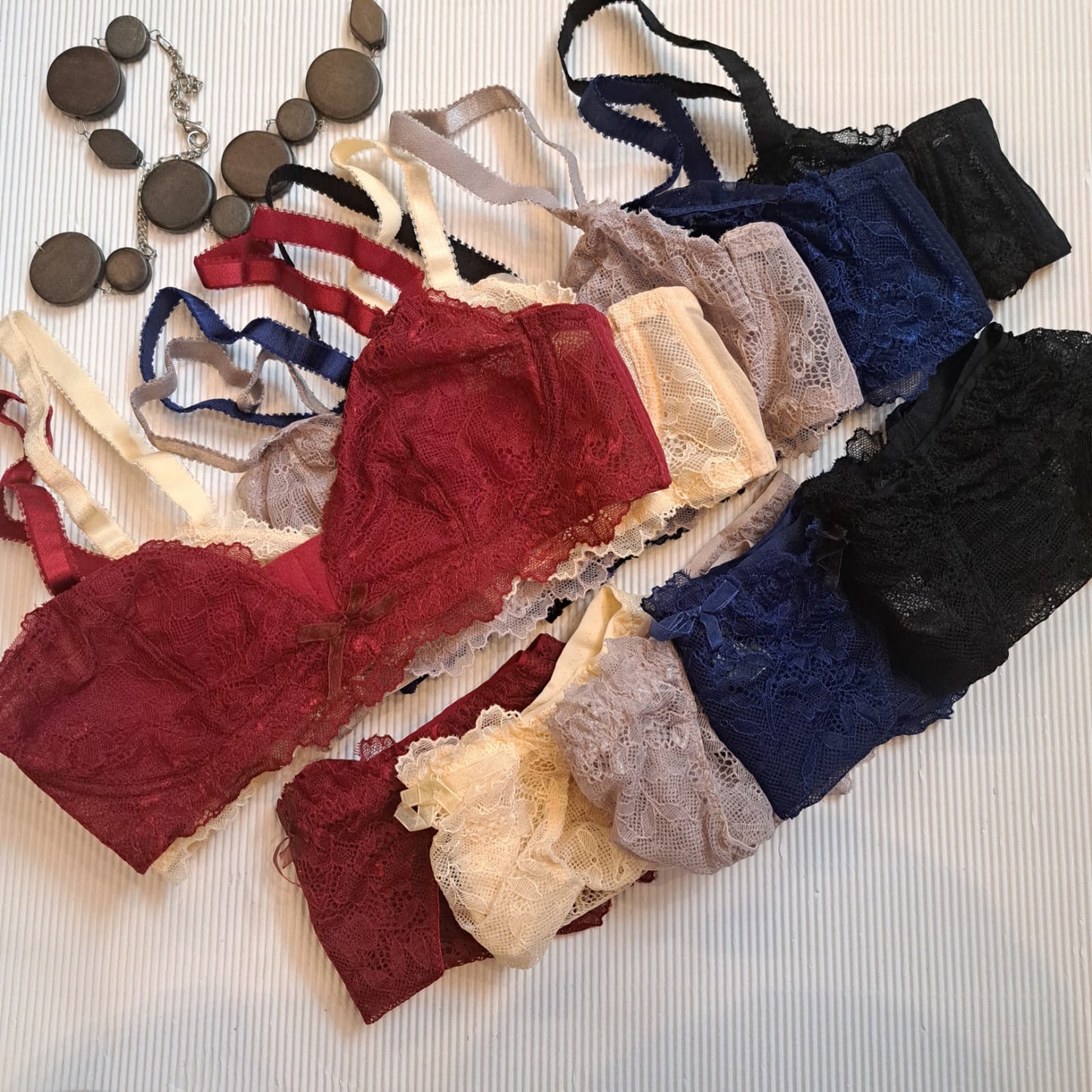 SOFT NET BRA SET