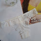 BRIDAL NET THONG LACE PANTY