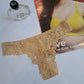 BRIDAL NET THONG LACE PANTY
