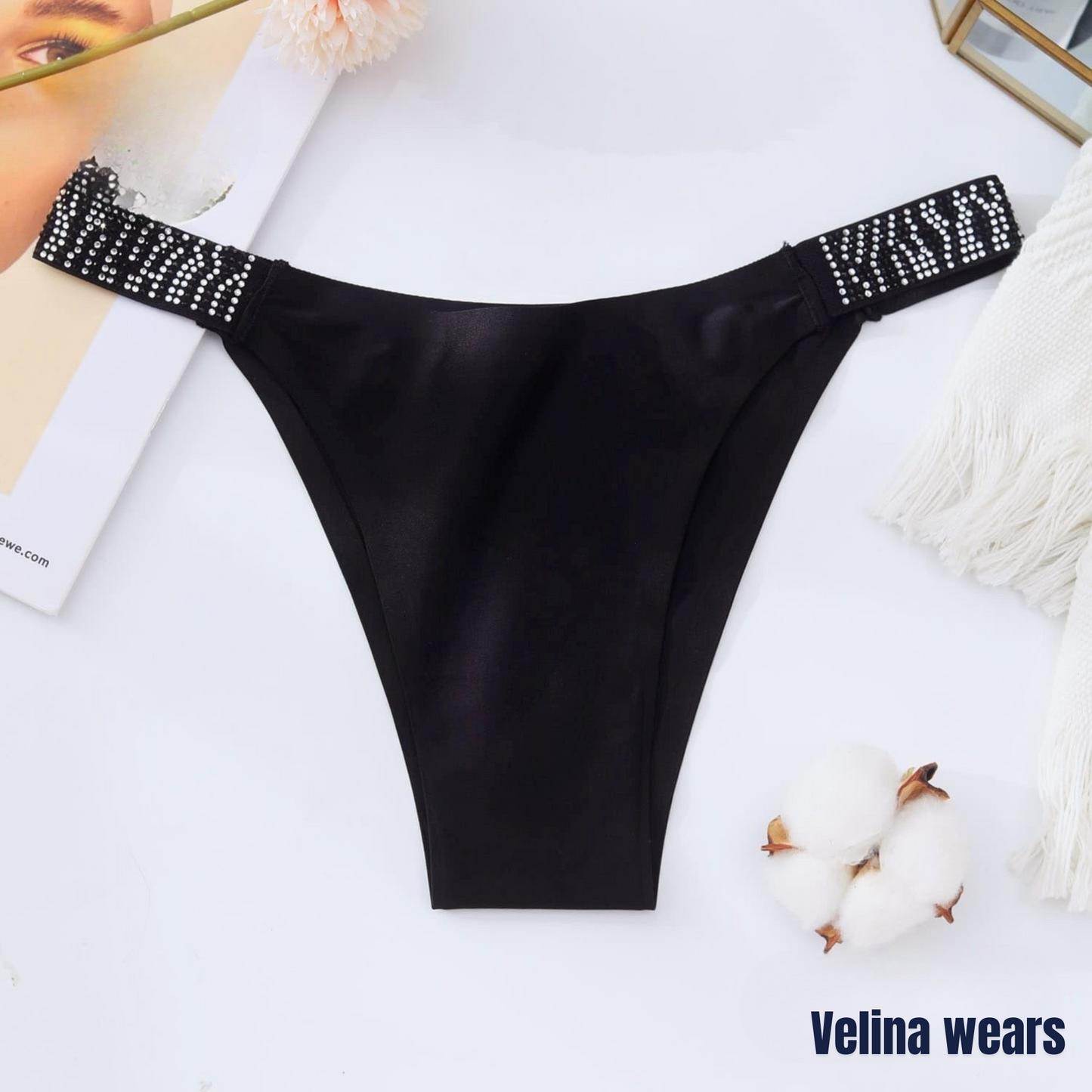 PREMIUM SIDE TREE STONES PANTY